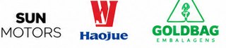 Sun Motors, Haojue e Goldbag Embalagens